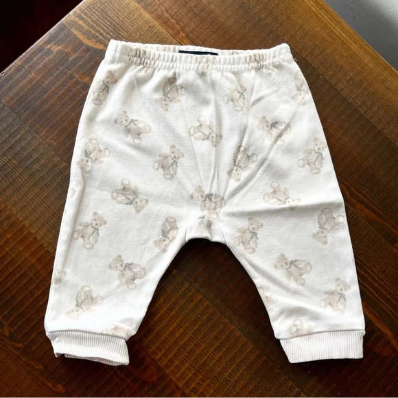 Set top wrap + bottoms 3/6 months beige Burberry - Picture 5 of 6